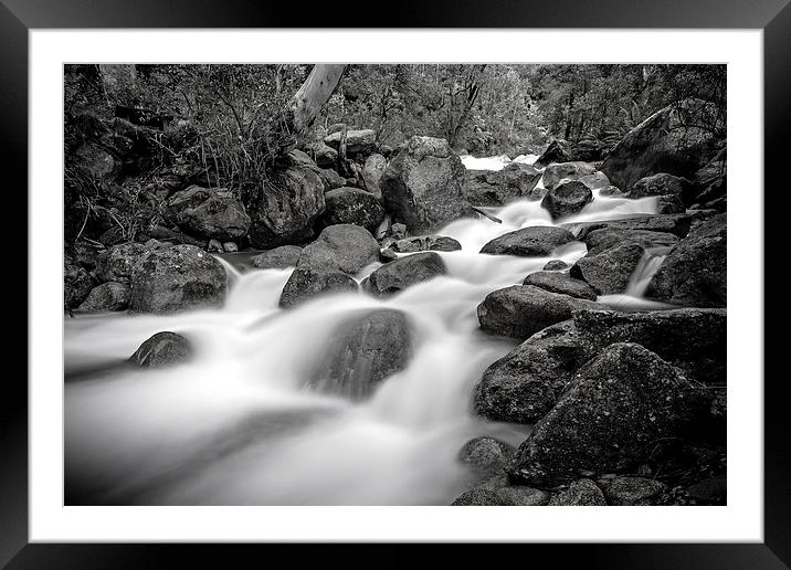 Trapped in Isolation Framed Mounted Print by Mark Lucey