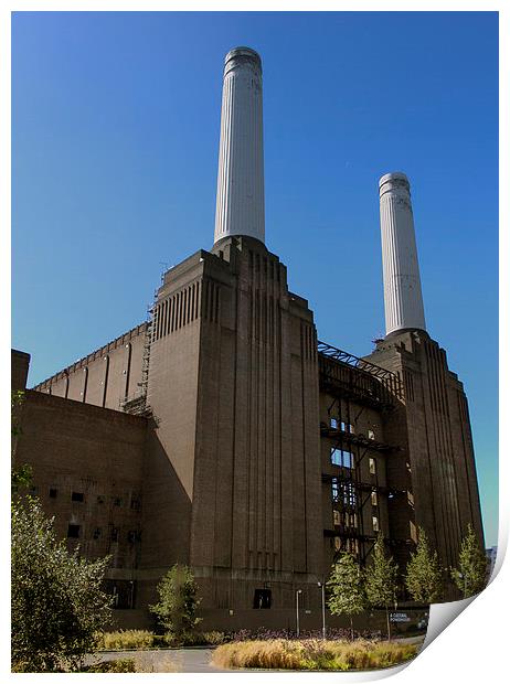 Battersea Power Station Print by Dean Messenger