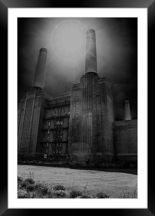 Battersea Power Station Framed Mounted Print by Dean Messenger