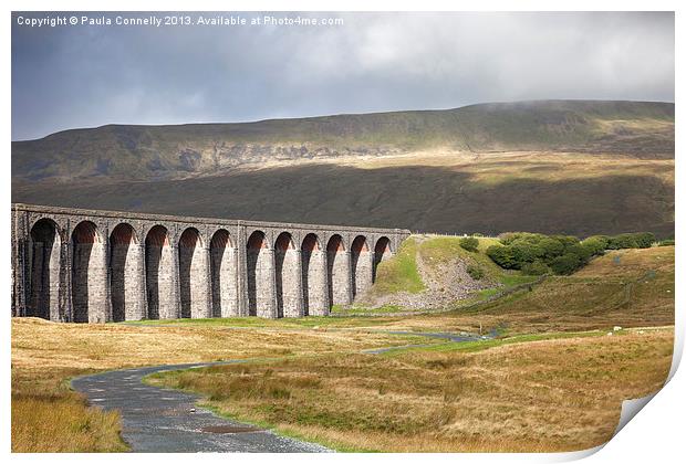 Ribblehead Print by Paula Connelly