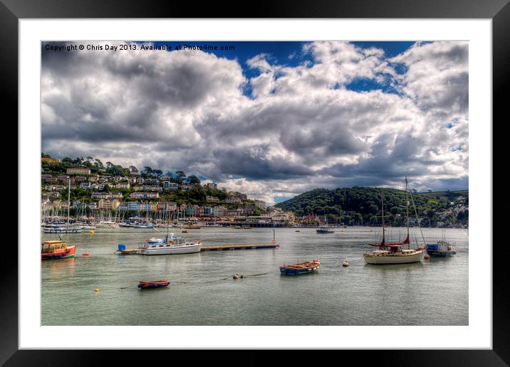 Dartmouth Framed Mounted Print by Chris Day