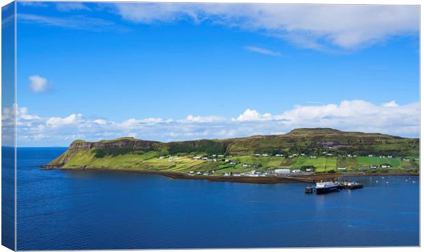 Uig Isle of Skye Canvas Print by Chris Thaxter