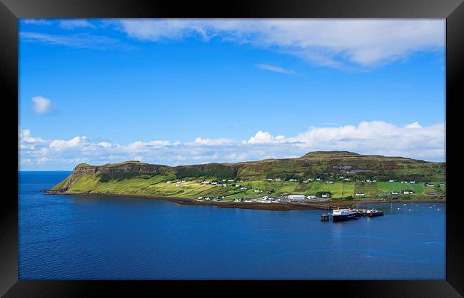 Uig Isle of Skye Framed Print by Chris Thaxter