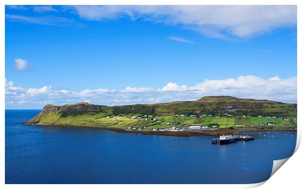 Uig Isle of Skye Print by Chris Thaxter