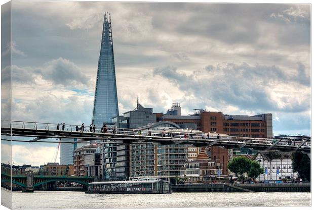 The Shard Canvas Print by Tracy Hughes