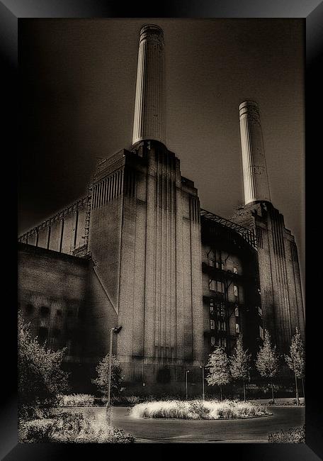 battersea Power station Framed Print by Dean Messenger