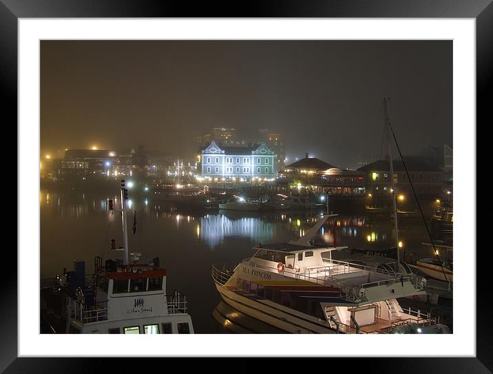 Habour Cape Town Framed Mounted Print by Ralph Schroeder