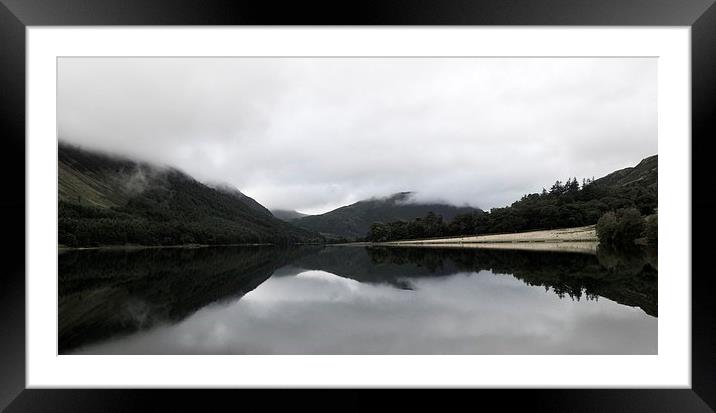 Buttermere Refelctions Framed Mounted Print by Andy Freeman