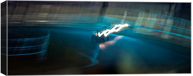Speed Racer Canvas Print by Julian Bowdidge