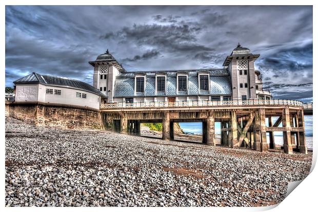 Penarth Pier Pavilion Print by Steve Purnell