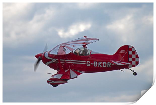 Pitts Special G-BKDR Print by Bill Simpson