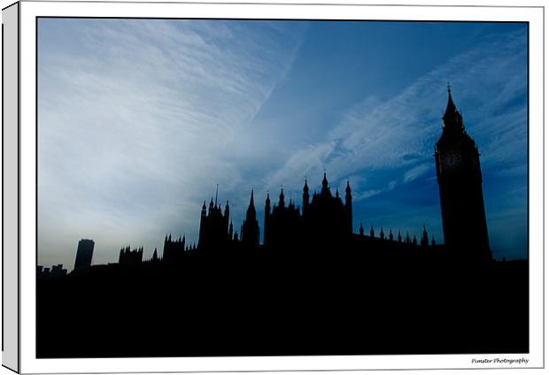 Houses of Parliament Canvas Print by Gavin OMahony