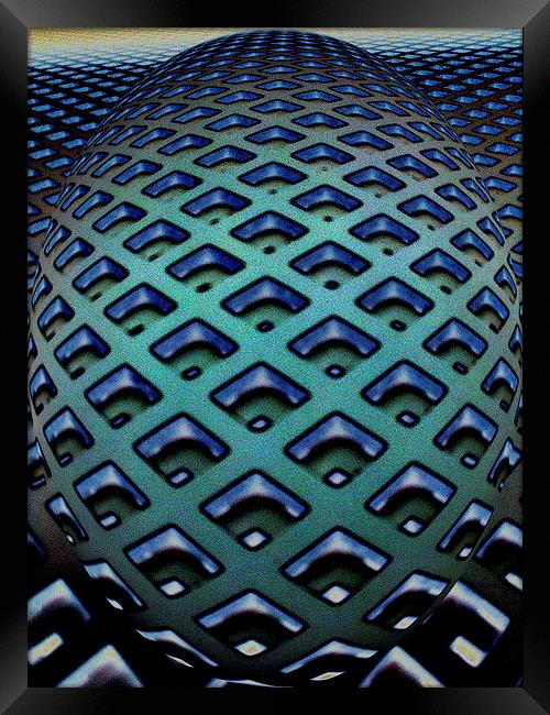 Bluegrid#1 Framed Print by Pete Moyes