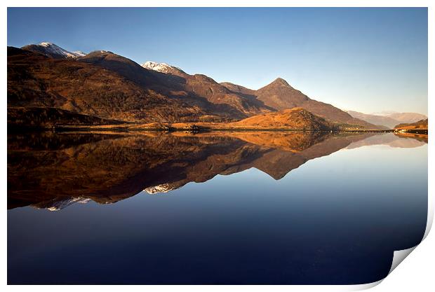 Loch Leven Print by R K Photography