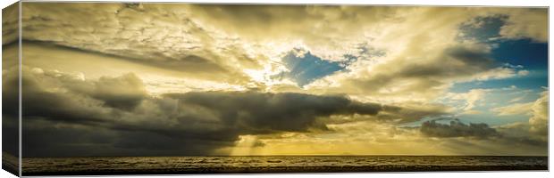 Golden Hour Approaches, Prestwick Canvas Print by Gareth Burge Photography