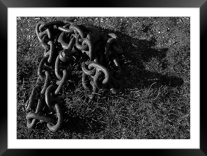 Chains Heybridge Basin Framed Mounted Print by Steven Dale