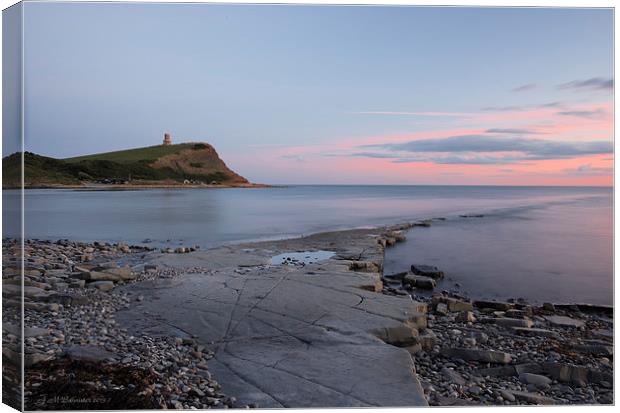 Kimmeridge Bay Canvas Print by Andrew Bannister