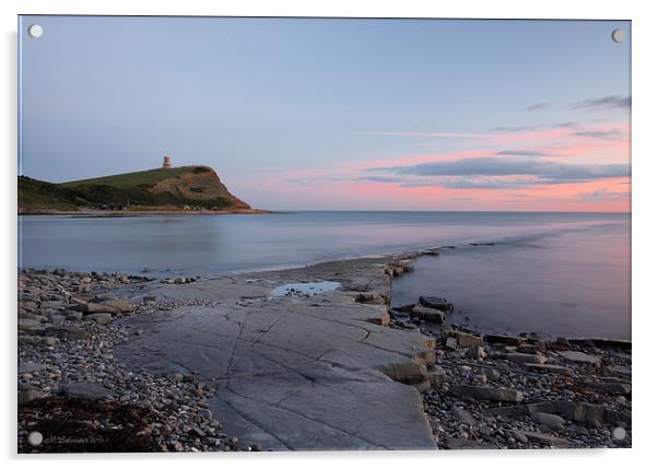 Kimmeridge Bay Acrylic by Andrew Bannister