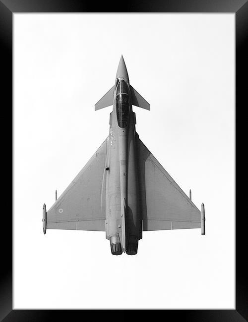 Typhoon ZK307 Topside Framed Print by Keith Campbell