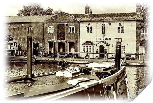 Fradley Junction Print by mhfore Photography