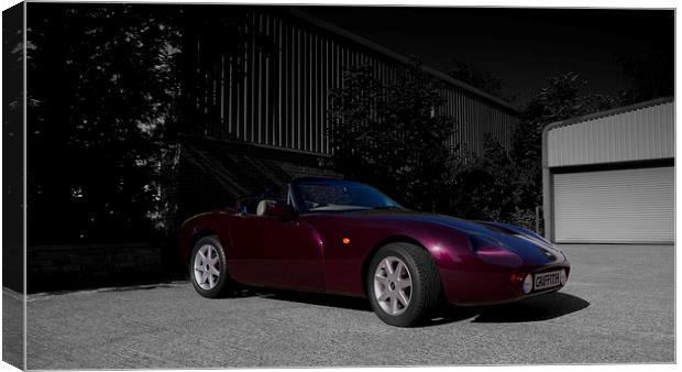 TVR Griffith Canvas Print by John Boekee
