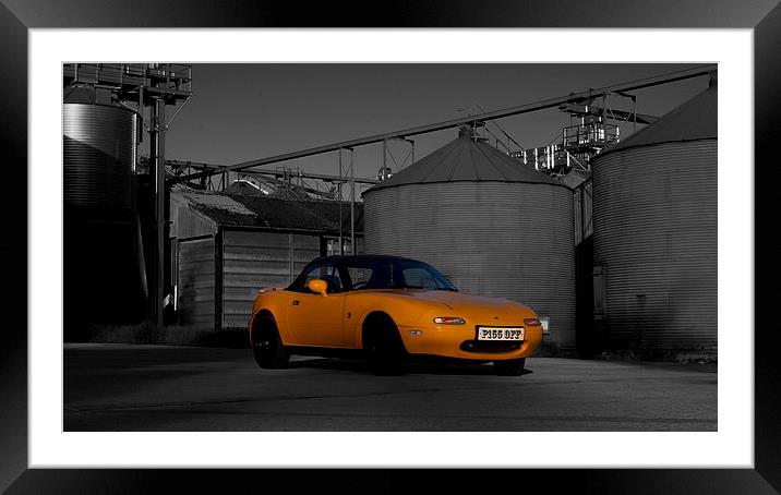 I like my Number Plate so P155 OFF Framed Mounted Print by John Boekee
