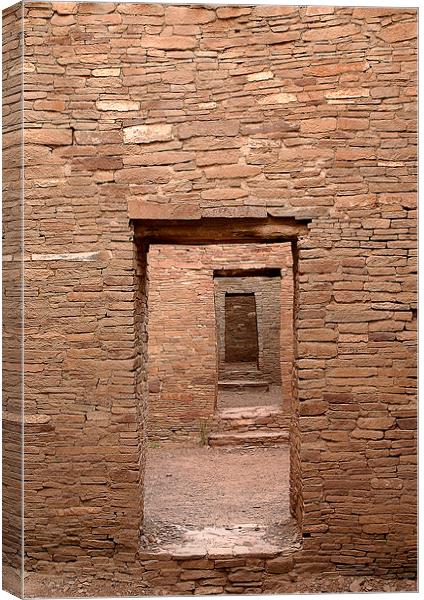 Chaco Canyon Canvas Print by Steven Ralser