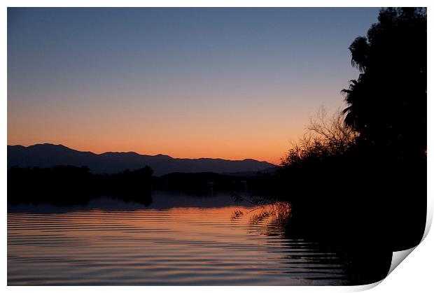 Turkish delight sunrise Print by steve akerman