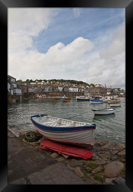 Mousehole, Cornwall Framed Print by Graham Custance