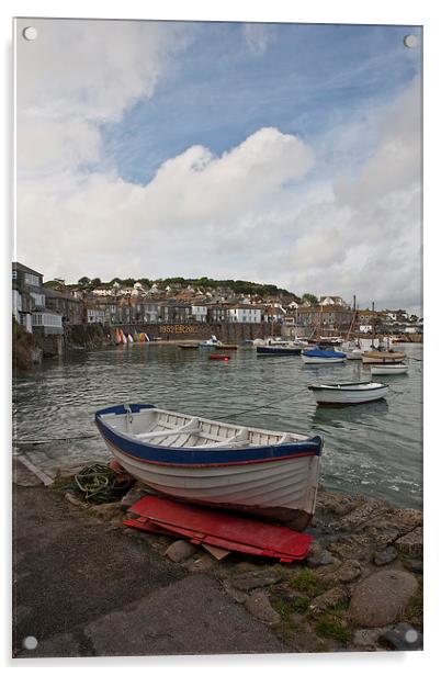 Mousehole, Cornwall Acrylic by Graham Custance