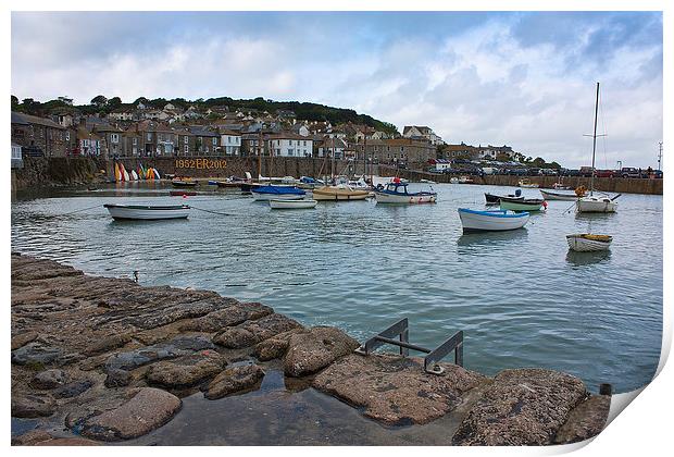 Mousehole, Cornwall Print by Graham Custance