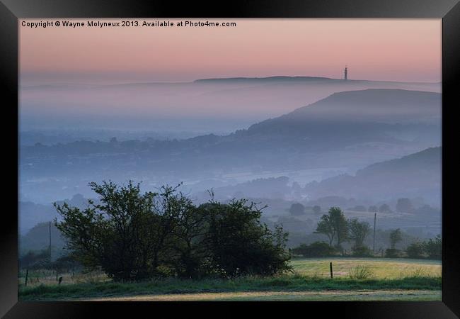 Dawn at Croker Hill Framed Print by Wayne Molyneux
