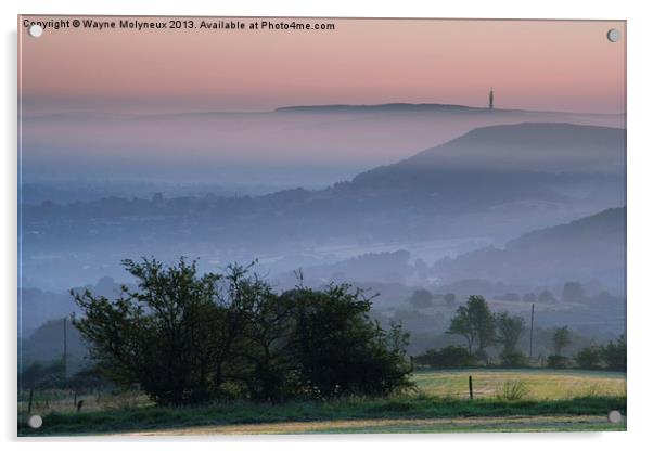Dawn at Croker Hill Acrylic by Wayne Molyneux