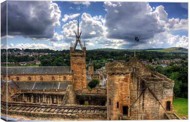 Historic Linlithgow Canvas Print by Tom Gomez