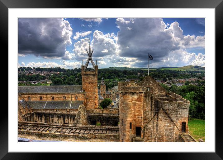 Historic Linlithgow Framed Mounted Print by Tom Gomez