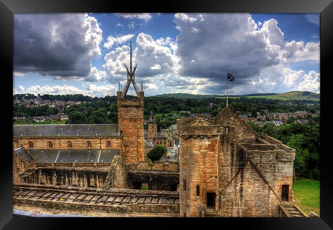 Historic Linlithgow Framed Print by Tom Gomez
