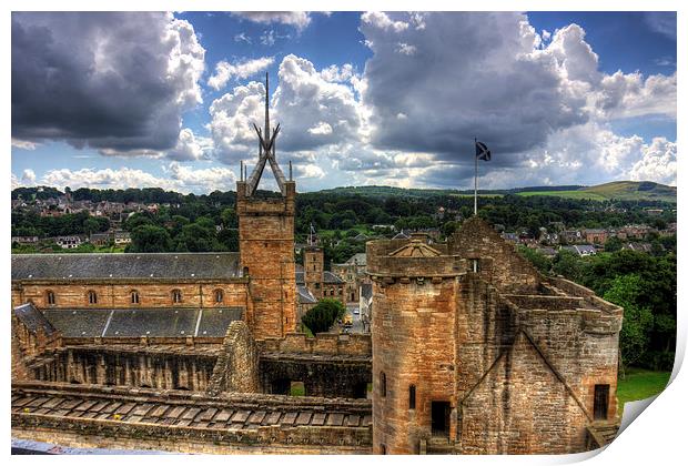 Historic Linlithgow Print by Tom Gomez