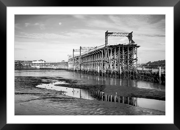 Dunston Staithes Framed Mounted Print by Ray Pritchard