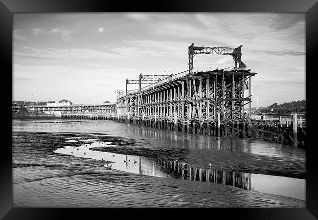 Dunston Staithes Framed Print by Ray Pritchard