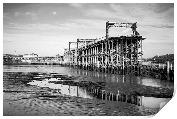 Dunston Staithes Print by Ray Pritchard