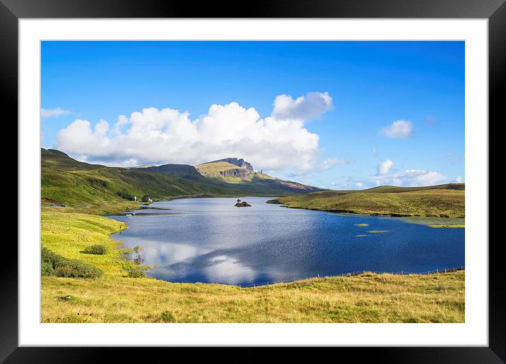 Loch Fada to the Storr 2 Framed Mounted Print by Chris Thaxter