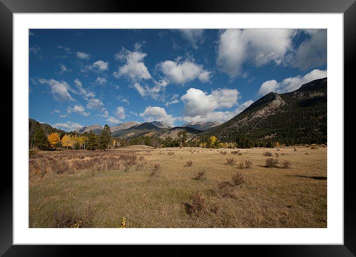 Rocky Mountain High Framed Mounted Print by Anne Rodkin