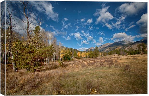 Rocky Mountain High II Canvas Print by Anne Rodkin