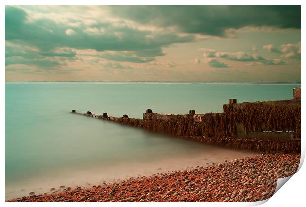 Across the Solent Print by James Ward