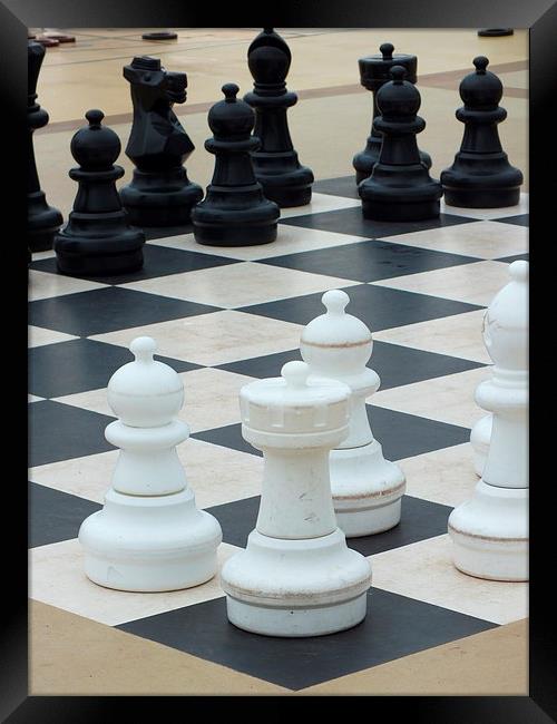 chess anyone Framed Print by Martyn Bennett