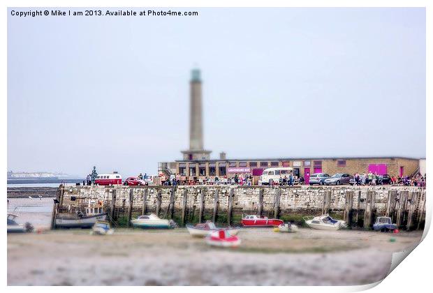 Margate tilt and shift Print by Thanet Photos