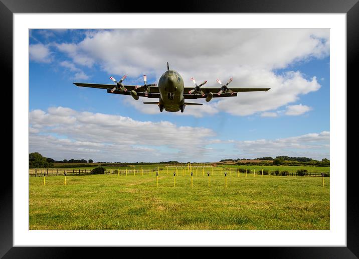 C130 Hercules Framed Mounted Print by Oxon Images