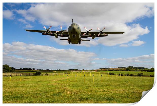C130 Hercules Print by Oxon Images