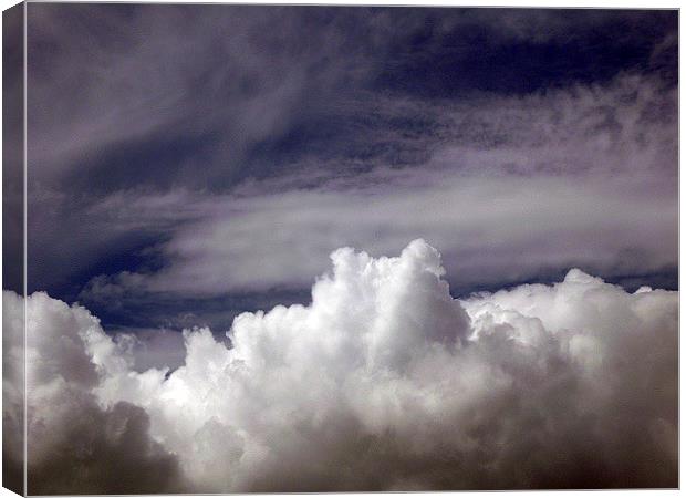 Clouds Canvas Print by Antoinette B