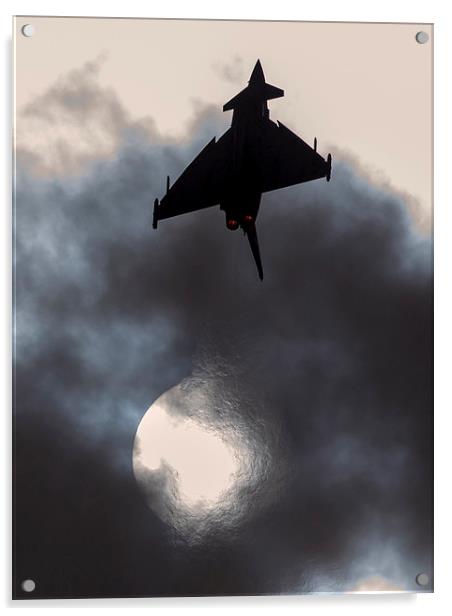 Typhoon rocket Acrylic by Keith Campbell